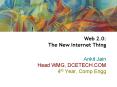 Web 2.0: The New Internet Thing PowerPoint PPT Presentation