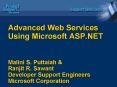 Advanced Web Services Using Microsoft ASP.NET Malini S. Puttaiah PowerPoint PPT Presentation