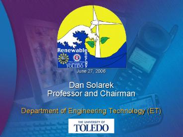 Department of Engineering Technology ET