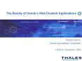The Beauty of Oracles Web Enabled Applications PowerPoint PPT Presentation