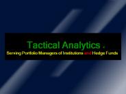 Tactical Analytics 