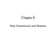 Data Transmission and Modems