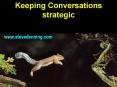 Keeping Conversations strategic PowerPoint PPT Presentation