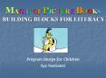 Picture Books for the Older Student PowerPoint PPT Presentation