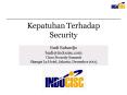 Kepatuhan Terhadap Security PowerPoint PPT Presentation