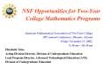 American Mathematical Association of TwoYear College PowerPoint PPT Presentation