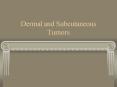 Dermal and Subcutaneous Tumors PowerPoint PPT Presentation