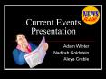 Current Events Presentation PowerPoint PPT Presentation