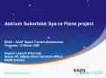 Astrium Suborbital Space Plane project RAeS AAAF Space Tourism Symposium Toulouse, 12 March 2008 Hug PowerPoint PPT Presentation