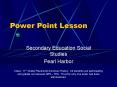 Power Point Lesson PowerPoint PPT Presentation