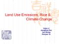 Land Use Emissions, Rice PowerPoint PPT Presentation