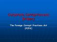 Corporate Corruption and Bribery PowerPoint PPT Presentation