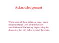 Acknowledgement PowerPoint PPT Presentation