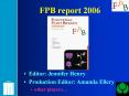 FPB report 2006 PowerPoint PPT Presentation