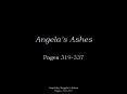 Angelas Ashes PowerPoint PPT Presentation
