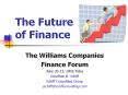 The Future of Finance PowerPoint PPT Presentation