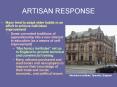 ARTISAN RESPONSE PowerPoint PPT Presentation