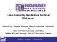 Hose Assembly Guidelines Seminar PowerPoint PPT Presentation