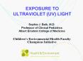 EXPOSURE TO ULTRAVIOLET UV LIGHT PowerPoint PPT Presentation
