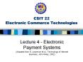 CSIT 22 Electronic Commerce Technologies PowerPoint PPT Presentation