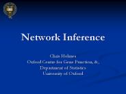 Network Inference