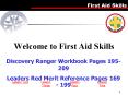 Welcome to First Aid Skills PowerPoint PPT Presentation
