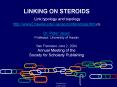 LINKING ON STEROIDS Link typology and topology http:www2.hawaii.edujacsoconferences.htm 1 Dr. Pter J PowerPoint PPT Presentation