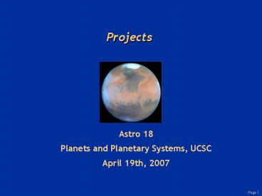 presentation player overlay