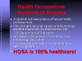 Health Occupations Students of America PowerPoint PPT Presentation
