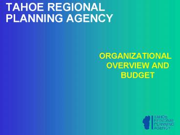 TAHOE REGIONAL PLANNING AGENCY
