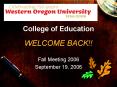 College of Education PowerPoint PPT Presentation