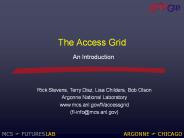 The Access Grid