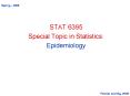 STAT 6395 PowerPoint PPT Presentation