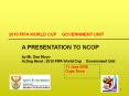 2010 FIFA WORLD CUP PowerPoint PPT Presentation
