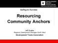 Sailing to Success Resourcing Community Anchors PowerPoint PPT Presentation