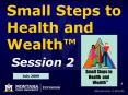 Small Steps to Health and Wealth Session 2 PowerPoint PPT Presentation