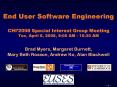End User Software Engineering CHI PowerPoint PPT Presentation