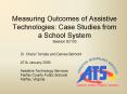 Measuring Outcomes of Assistive Technologies: Case Studies from a School System Session S2103 PowerPoint PPT Presentation