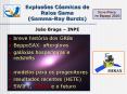 Exploses Csmicas de Raios Gama GammaRay Bursts PowerPoint PPT Presentation