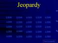 Jeopardy PowerPoint PPT Presentation