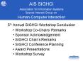 5th Annual SIGHCI Workshop Conclusion PowerPoint PPT Presentation