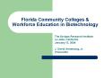 Florida Community Colleges PowerPoint PPT Presentation