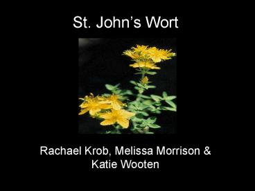 St. Johns Wort