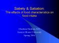 Satiety PowerPoint PPT Presentation