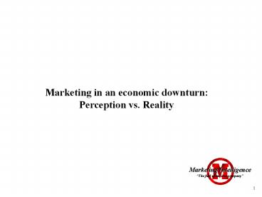 Marketing Intelligence