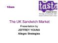 The UK Sandwich Market PowerPoint PPT Presentation