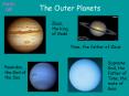 The Outer Planets PowerPoint PPT Presentation