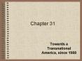 Towards a Transnational America, since 1988 PowerPoint PPT Presentation