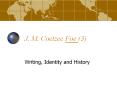 J. M. Coetzee Foe (3) PowerPoint PPT Presentation