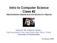 Intro to Computer Science Class PowerPoint PPT Presentation